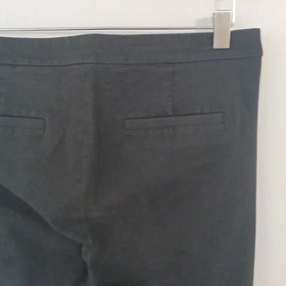 ✨3/$25✨ J. Crew Martie Cotton Blend Stretch Black Pants - 6 - Picture 7 of 8